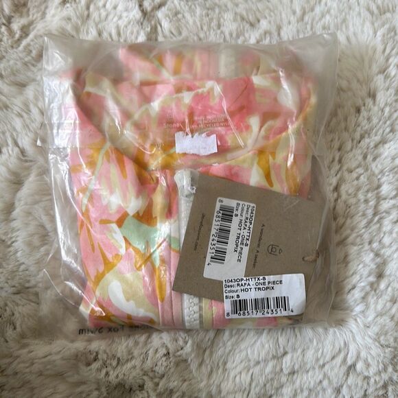 Stone Fox Swim Rafa One Piece in Hot Tropic Size S - Picture 3 of 3